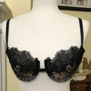 Victoria’s Secret Very Sexy Bra 36C Black Lace